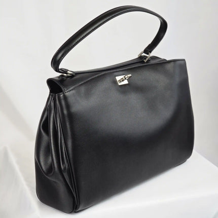 Geantă Extender Black din 100% Piele Naturală