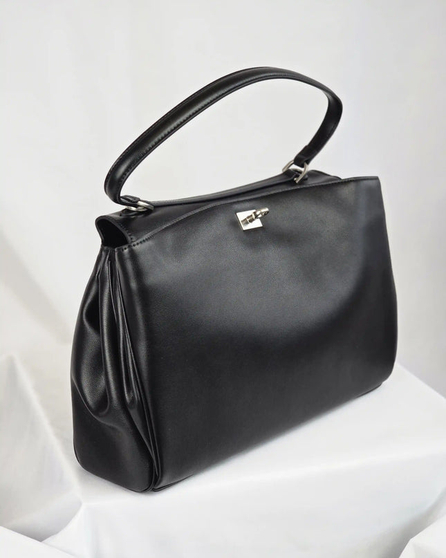 Geantă Extender Black din 100% Piele Naturală