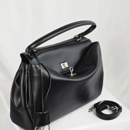 Geantă Extender Black din 100% Piele Naturală