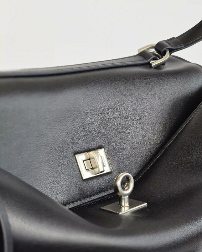 Geantă Extender Black din 100% Piele Naturală