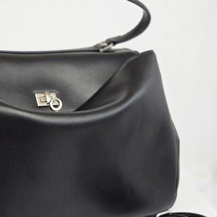 Geantă Extender Black din 100% Piele Naturală
