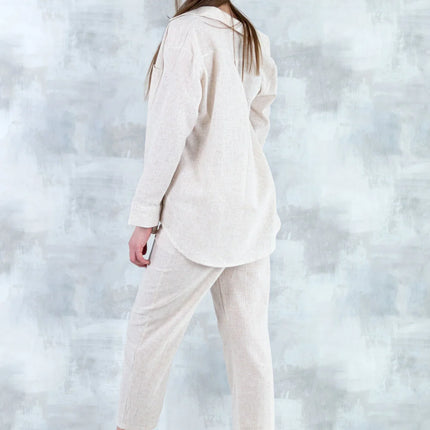 Set cămașă și pantaloni bumbac 5009-010 - NIZIA