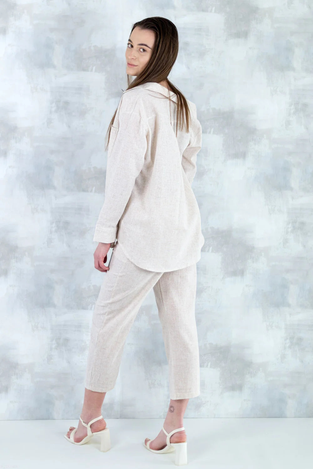 Set cămașă și pantaloni bumbac 5009-010 - NIZIA