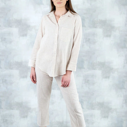 Set cămașă și pantaloni bumbac 5009-010 - NIZIA