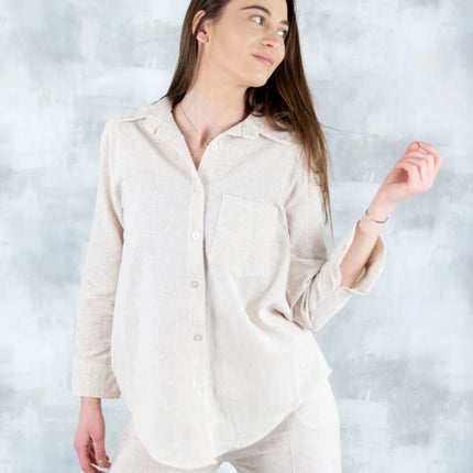 Set cămașă și pantaloni bumbac 5009-010 - NIZIA
